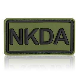 3D Rubber Patch NKDA oliv schwarz