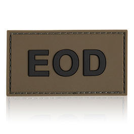 3D Rubber Patch EOD oliv schwarz