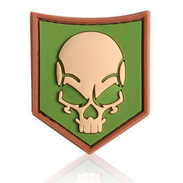 3D Rubber Patch SOF Skull multicam