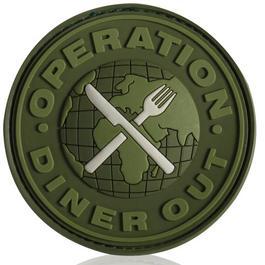 3D Rubber Patch Diner Out forest 