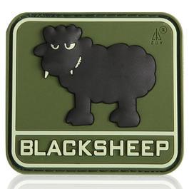 Rucks&auml;cke - 3D Rubber Patch Black Sheep forest