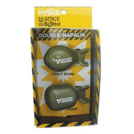 Spice Bombs Salz- und Pfefferstreuer 2er Pack oliv 
