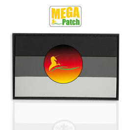 3D Rubber Patch Deutschland mit Adler subbed grey