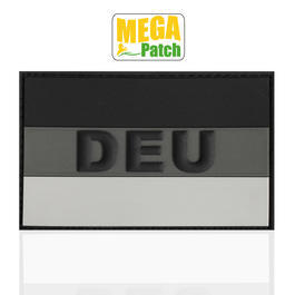 3D Rubber Patch Deutschland DEU subbed grey