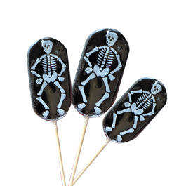Horrorlolly&nbsp;Skelett Lecker/ Lutscher 1St.