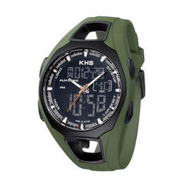KHS Uhr Striker oliv Chronograph 