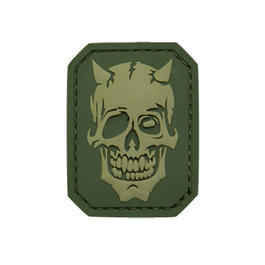 Mil-Spec Monkey Rubber Patch Devil Skull Multicam