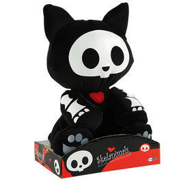  Skelanimals Pl�schfigur Katze Kit gro� 