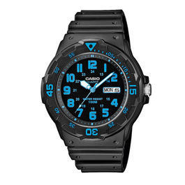 Casio Armbanduhr Collection MRW-200H-2BVEF schwarz blau  