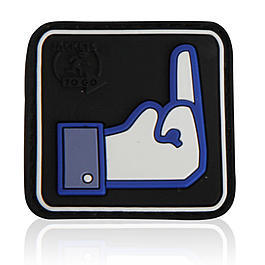 3D Rubber Patch Dislike 