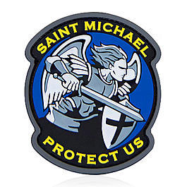 Mil-Spec Monkey 3D Rubber Patch Saint Michael Modern PVC fullcolor