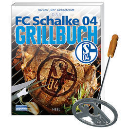 Buch - Das FC Schalke04 - Grillbuch mit Brandeisen  