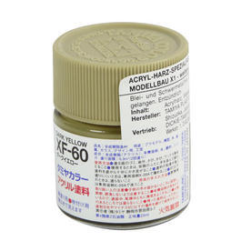Tamiya XF-60 Dunkelgelb matt Acryl-Harz Farbe 23ml 