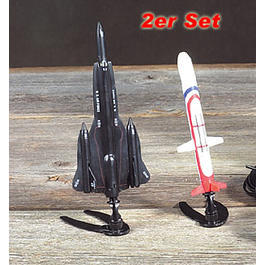 MIRCO MAXX - Ersatzraketen Blackbird/Tomahawk 2er-Set