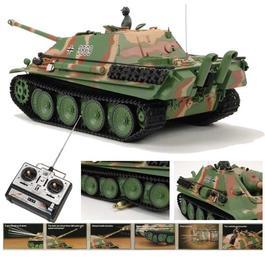 RC Jagdpanther, 1:16 Rauch und Sound, tarn, schussf�hig  