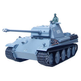 Panther Ausf�hrung G, 1:16 Rauch und Sound, grau, schussf�hig