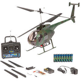 RC Hubschrauber Hughes 500 Military 4-Kanal Ready to Flight 