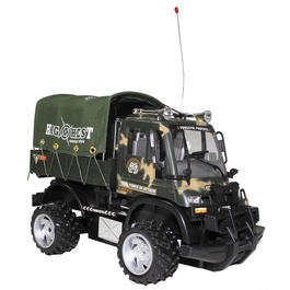 LKW Warrior mit Planenaufbau woodland ferngesteuert 