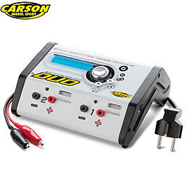 Carson Expert Charger Duo Ladeger&auml;t f. LiPo / NiMH / Pb 12V / 220V