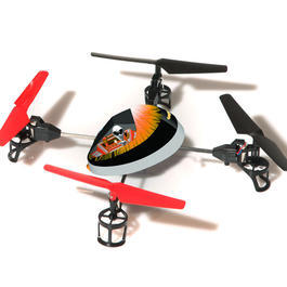 Monstertronic RC UFO Starrunner schwarz 4-Kanal Steuerung Ready to Fly  