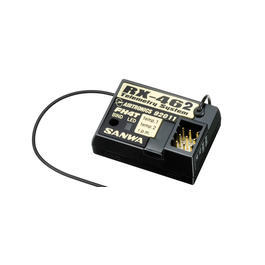 Sanwa Mini Empf�nger RX-462 FH-4T 2,4 GHz 4-Kanal f. MT-4 