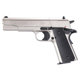 Colt Government 1911 A1 vernickelt CO2 Luftpistole 4,5mm