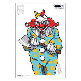 Zielscheibe Evil Clown Howie 24 x 36 