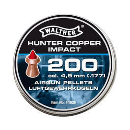 Walther Hunter Copper Impact Diabolos Kal. 4,5 mm Spitzkopf 200 St�ck 