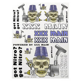 XXX Main Got Nitro? Sticker Aufkleberbogen S001