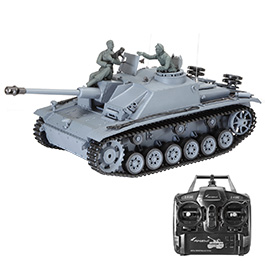 Amewi RC Panzer Sturmgeschtz III Control Edition 1:16 schussfhig RTR grau