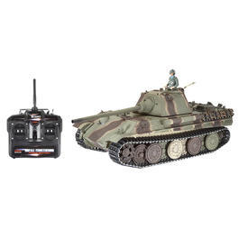 Torro RC Panzer Panther F Pro Edition 1:16 schussfhig RTR Airbrush camo
