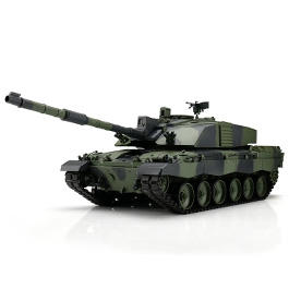 Heng-Long RC Panzer Challenger 2, camo 1:16 schussfhig, Infrarot-Gefechtssystem, Rauch & Sound, RTR
