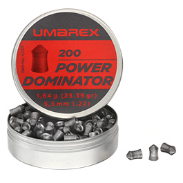 Umarex Power Dominator Diabolo Kal. 5,5mm 1,64g 200er Dose