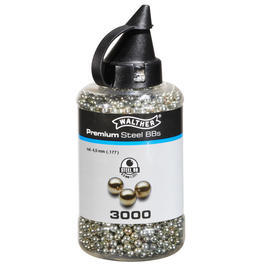 Walther Premium Stahl BBs, 4,5 mm 3000er Schnelllader