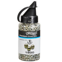 Walther Premium Stahl BBs, 4,5 mm 1500er Schnelllader