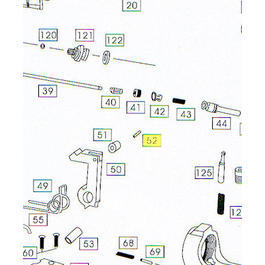 Wei-ETech M4 Part #052 Hammer Roller Pin