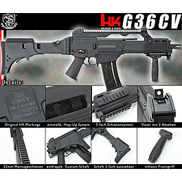 S&T Heckler & Koch G36 CV Blowback S-AEG Versandr&uuml;ckl&auml;ufer