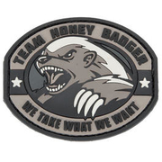 3D Rubber Patch Honney Badger swat