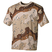 MFH T-Shirt halbarm 6-color-desert