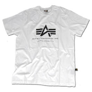 Alpha Basic T-Shirt, wei