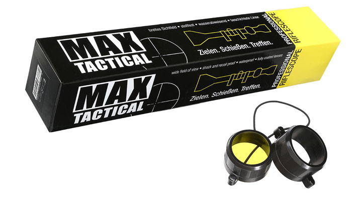Max Tactical Zielfernrohr 3-9x32 E Leuchtabsehen inkl. Ringe für 22 mm Schiene Bild 8