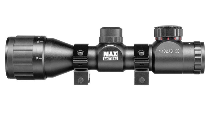 Max Tactical Zielfernrohr 4x32CE-AO beleuchtet fr 22 mm Schiene Bild 4