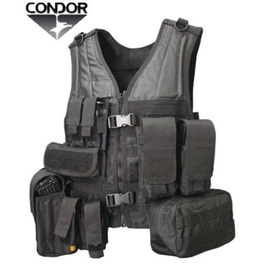 Condor Modular Style Weste Komplettset schwarz
