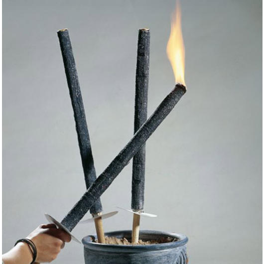 Wachsfackel, 45cm