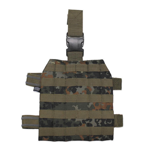 MFH Beinplatte Beinplatform Molle flecktarn