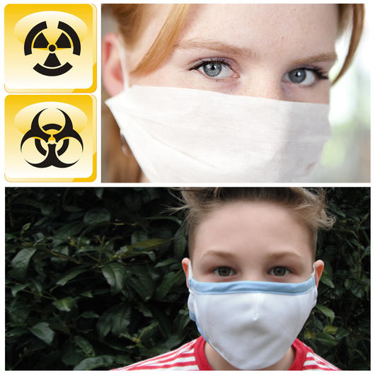 Mundschutz Virenfilter mit Strahlenschutz fr Kinder Bild 3