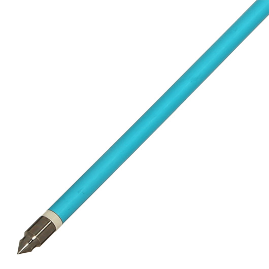 MK Bogenpfeil Aluminium 30'' blau mit verschraubter Spitze Bild 1