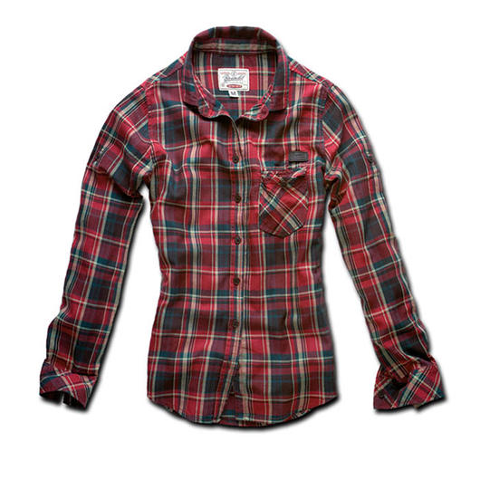 Brandit Amy Checkshirt rot kariert