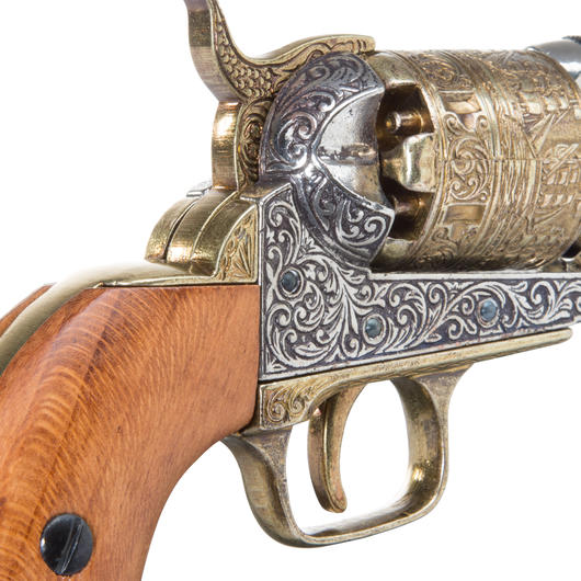 Navy Colt USA 1851 Revolver Deko Bild 3