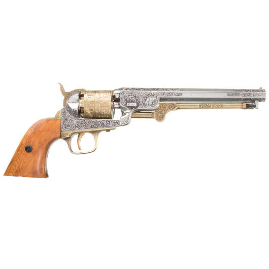 Navy Colt USA 1851 Revolver Deko Bild 5